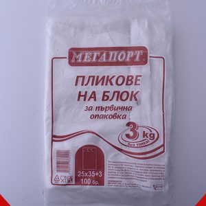 Плик на блок HDPE 3кг