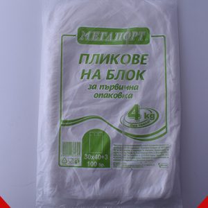 Плик на блок HDPE 4кг